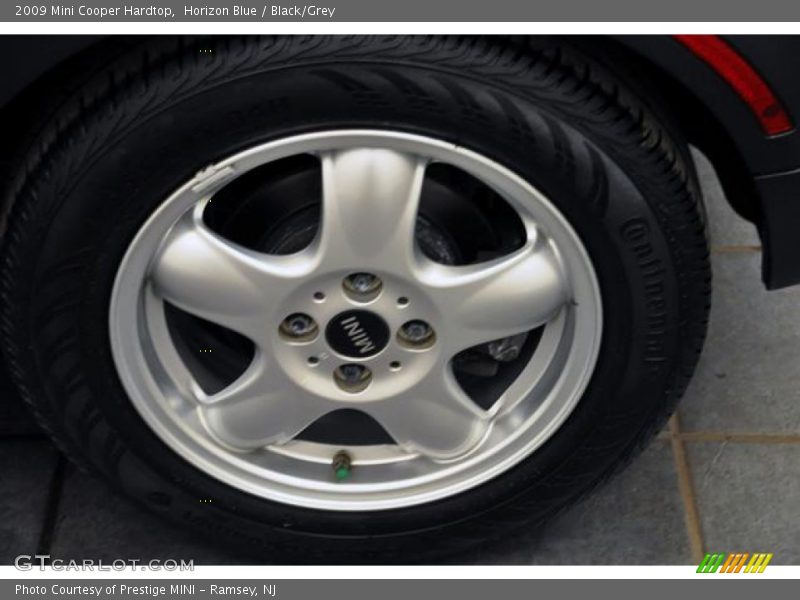 Horizon Blue / Black/Grey 2009 Mini Cooper Hardtop