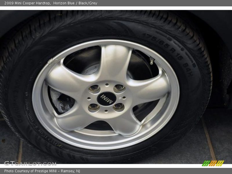 Horizon Blue / Black/Grey 2009 Mini Cooper Hardtop