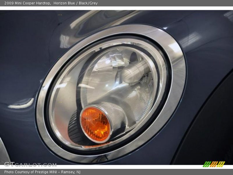 Horizon Blue / Black/Grey 2009 Mini Cooper Hardtop