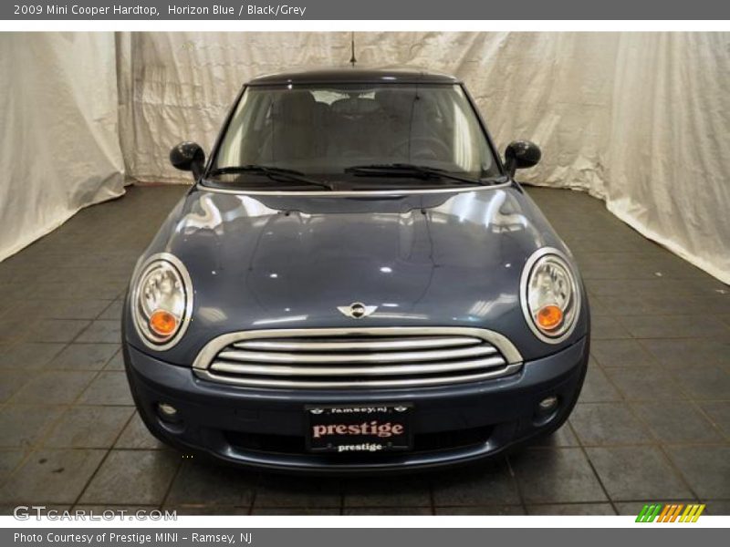 Horizon Blue / Black/Grey 2009 Mini Cooper Hardtop