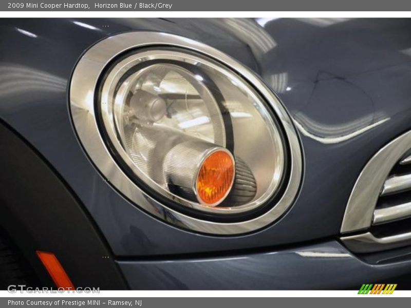 Horizon Blue / Black/Grey 2009 Mini Cooper Hardtop