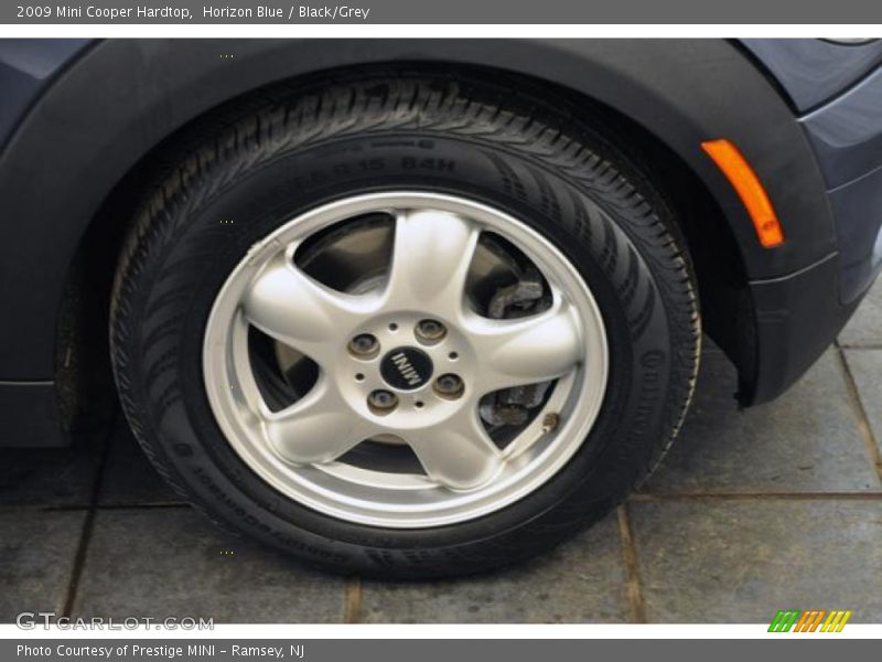 Horizon Blue / Black/Grey 2009 Mini Cooper Hardtop