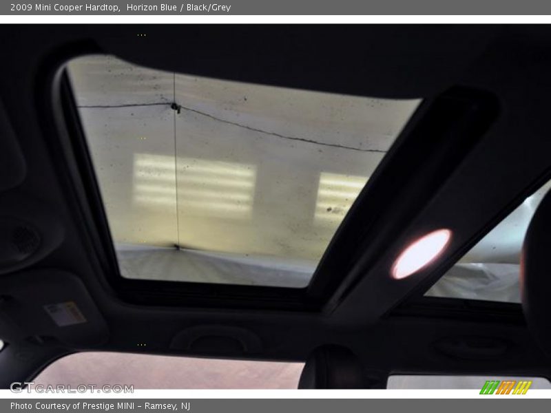 Horizon Blue / Black/Grey 2009 Mini Cooper Hardtop