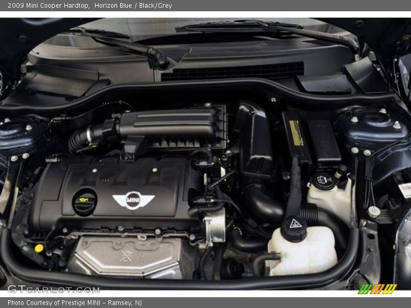 Horizon Blue / Black/Grey 2009 Mini Cooper Hardtop