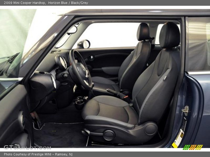 Horizon Blue / Black/Grey 2009 Mini Cooper Hardtop
