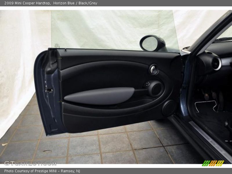 Horizon Blue / Black/Grey 2009 Mini Cooper Hardtop