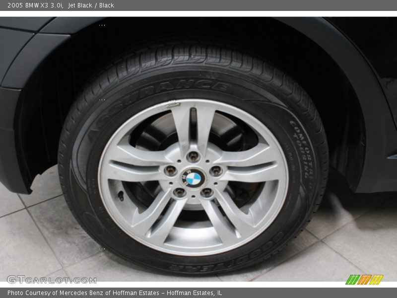 Jet Black / Black 2005 BMW X3 3.0i