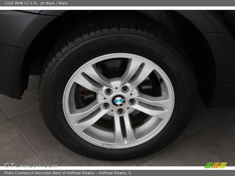 Jet Black / Black 2005 BMW X3 3.0i