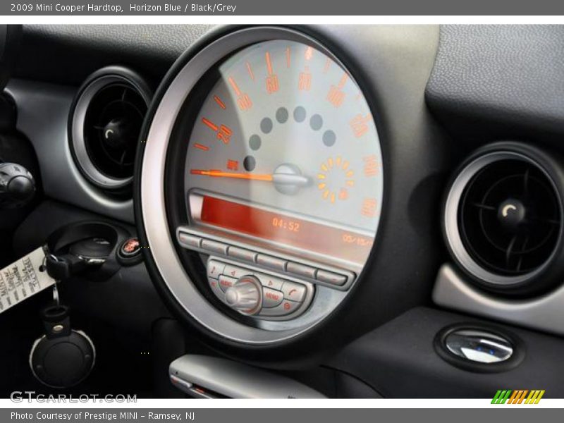 Horizon Blue / Black/Grey 2009 Mini Cooper Hardtop