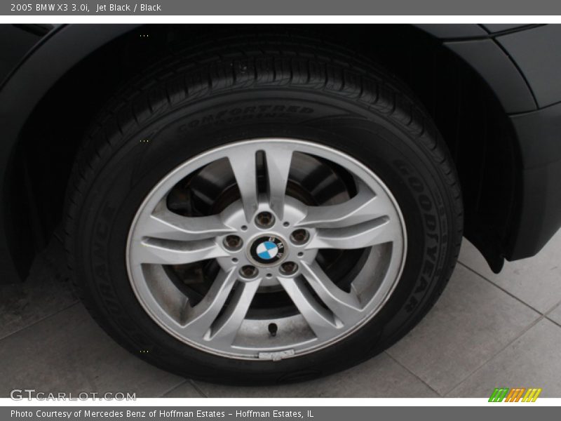 Jet Black / Black 2005 BMW X3 3.0i
