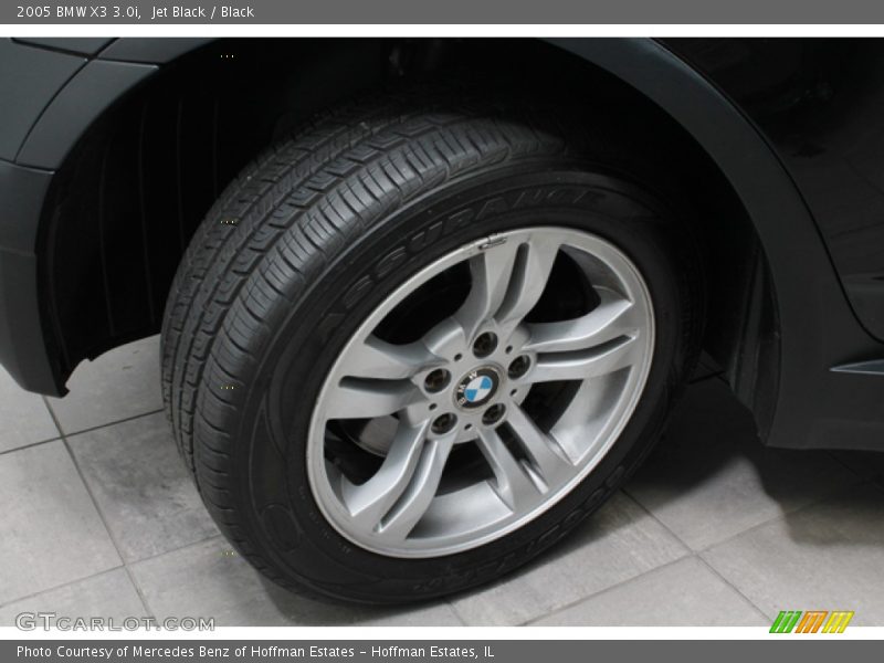 Jet Black / Black 2005 BMW X3 3.0i