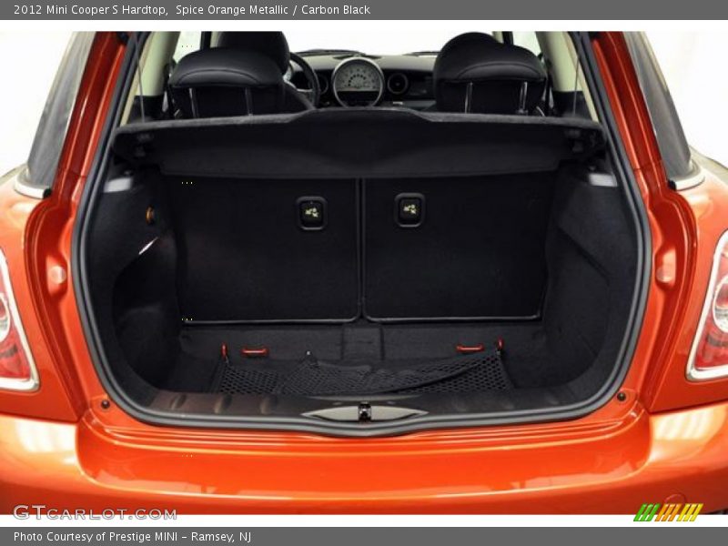 Spice Orange Metallic / Carbon Black 2012 Mini Cooper S Hardtop