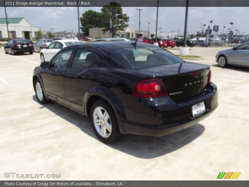 Black / Black 2011 Dodge Avenger Mainstreet