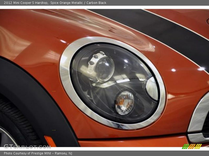 Spice Orange Metallic / Carbon Black 2012 Mini Cooper S Hardtop