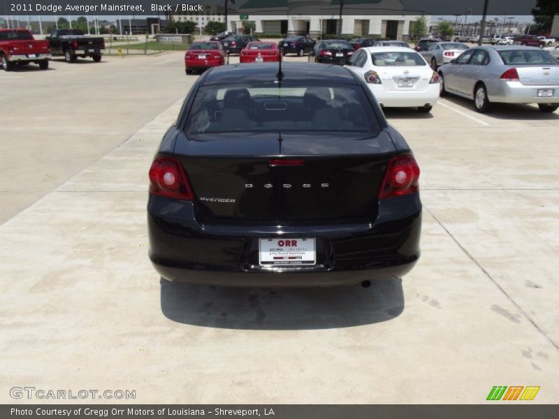 Black / Black 2011 Dodge Avenger Mainstreet