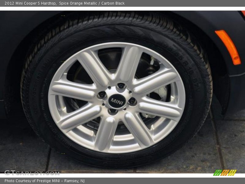 Spice Orange Metallic / Carbon Black 2012 Mini Cooper S Hardtop