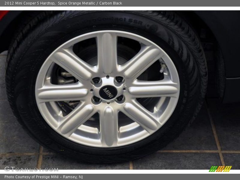Spice Orange Metallic / Carbon Black 2012 Mini Cooper S Hardtop