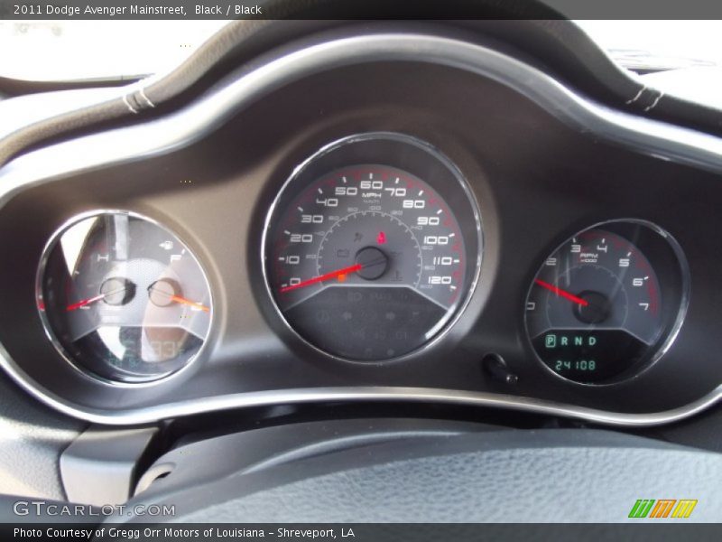Black / Black 2011 Dodge Avenger Mainstreet