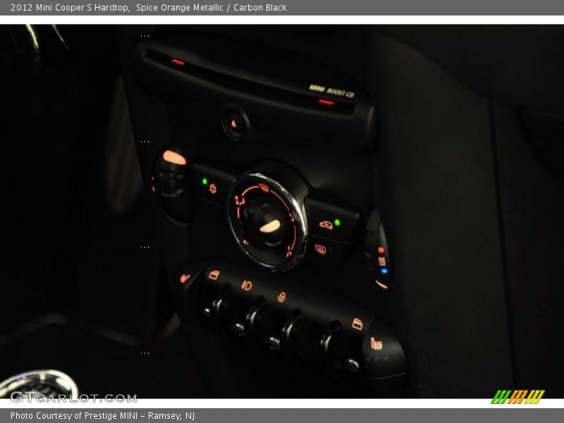 Spice Orange Metallic / Carbon Black 2012 Mini Cooper S Hardtop
