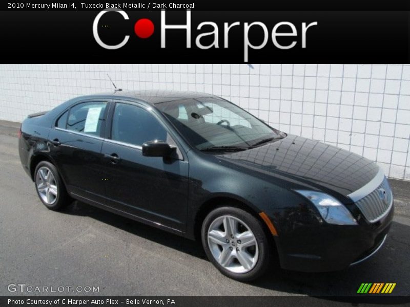 Tuxedo Black Metallic / Dark Charcoal 2010 Mercury Milan I4