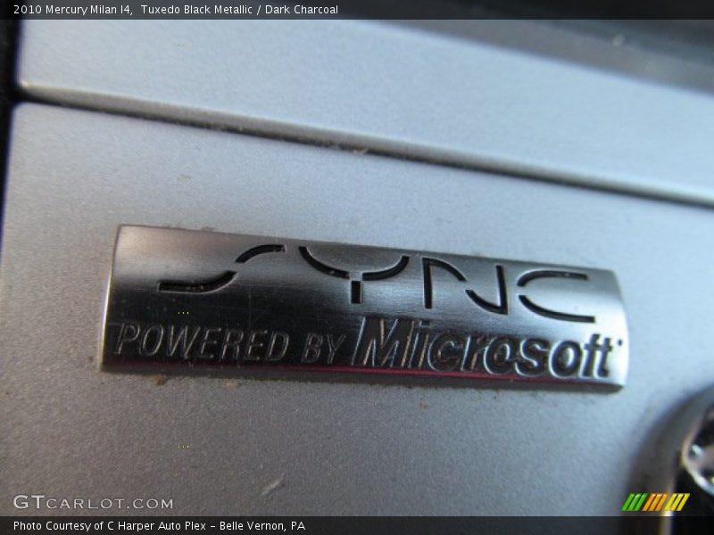 Tuxedo Black Metallic / Dark Charcoal 2010 Mercury Milan I4