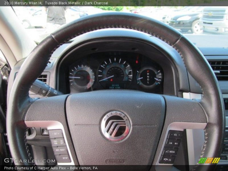 Tuxedo Black Metallic / Dark Charcoal 2010 Mercury Milan I4
