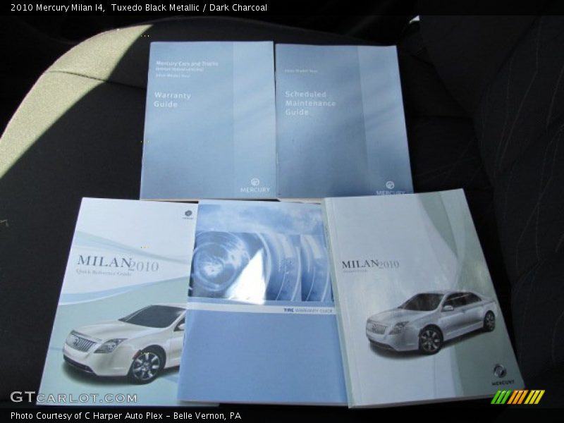 Tuxedo Black Metallic / Dark Charcoal 2010 Mercury Milan I4