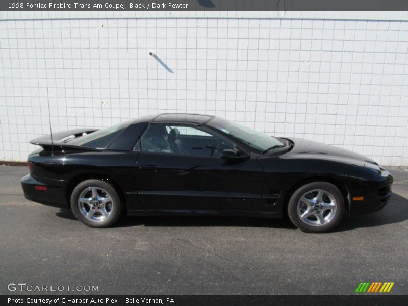 Black / Dark Pewter 1998 Pontiac Firebird Trans Am Coupe