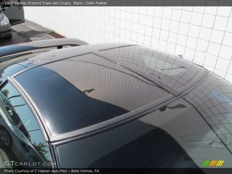 Black / Dark Pewter 1998 Pontiac Firebird Trans Am Coupe