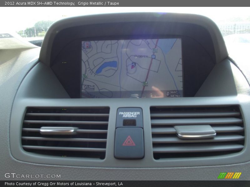 Grigio Metallic / Taupe 2012 Acura MDX SH-AWD Technology