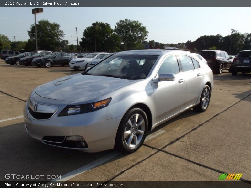 Silver Moon / Taupe 2012 Acura TL 3.5