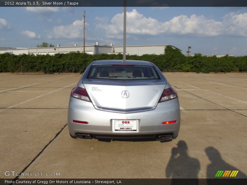 Silver Moon / Taupe 2012 Acura TL 3.5