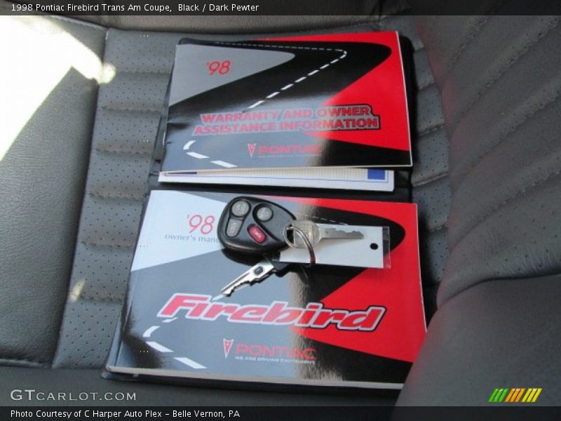 Keys of 1998 Firebird Trans Am Coupe