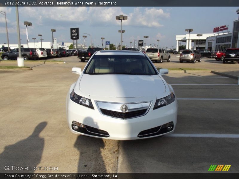 Bellanova White Pearl / Parchment 2012 Acura TL 3.5 Advance