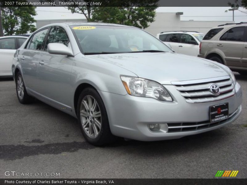 Titanium Metallic / Ivory 2007 Toyota Avalon Limited