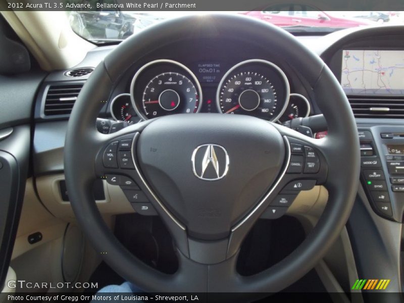 Bellanova White Pearl / Parchment 2012 Acura TL 3.5 Advance