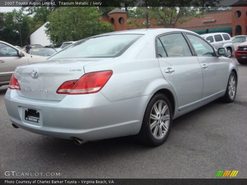 Titanium Metallic / Ivory 2007 Toyota Avalon Limited