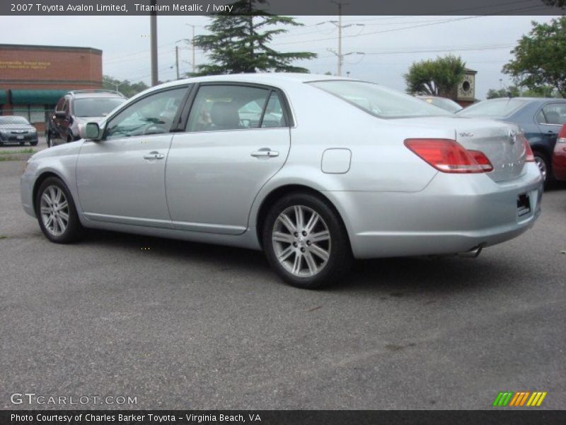 Titanium Metallic / Ivory 2007 Toyota Avalon Limited