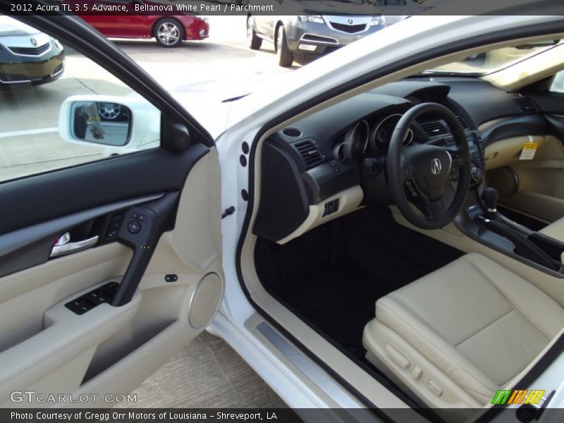 Bellanova White Pearl / Parchment 2012 Acura TL 3.5 Advance