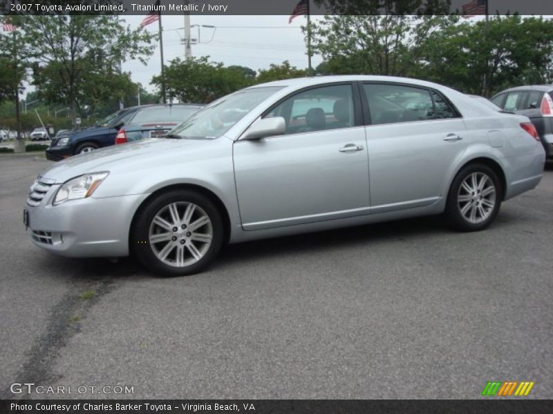 Titanium Metallic / Ivory 2007 Toyota Avalon Limited