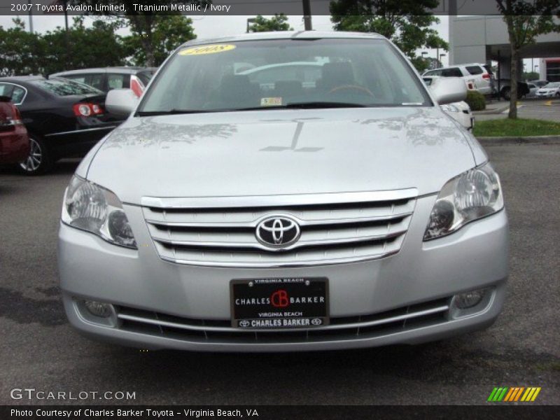 Titanium Metallic / Ivory 2007 Toyota Avalon Limited