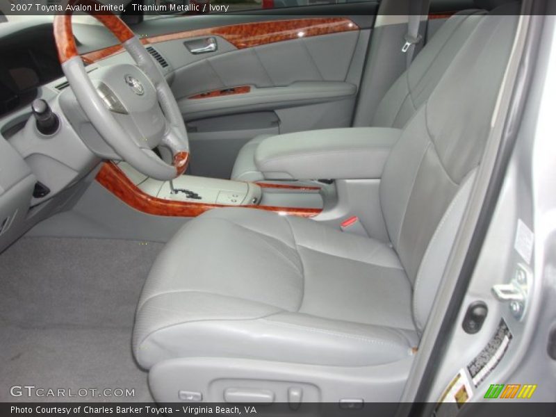 Titanium Metallic / Ivory 2007 Toyota Avalon Limited