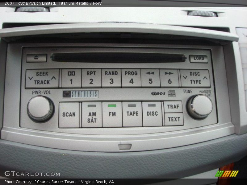 Titanium Metallic / Ivory 2007 Toyota Avalon Limited