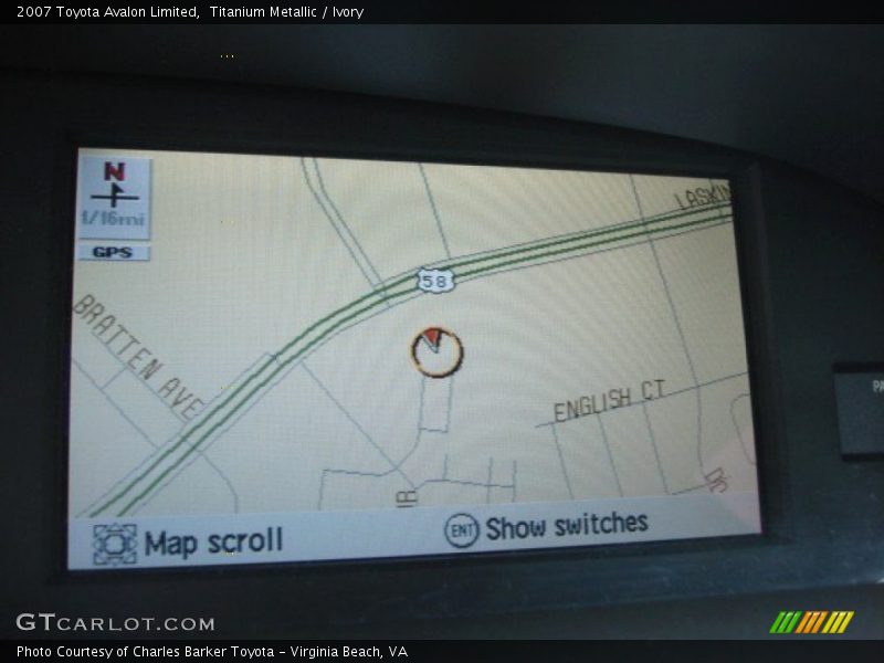 Titanium Metallic / Ivory 2007 Toyota Avalon Limited
