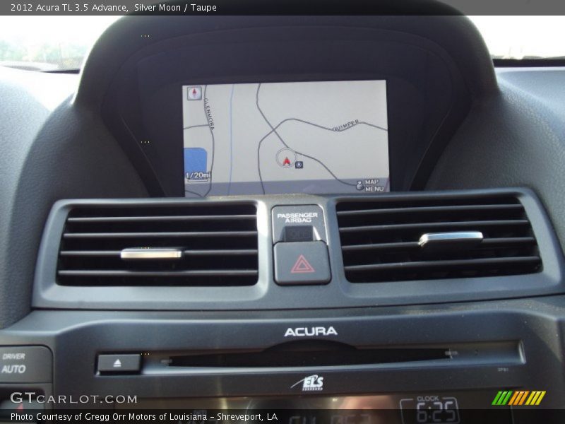 Silver Moon / Taupe 2012 Acura TL 3.5 Advance