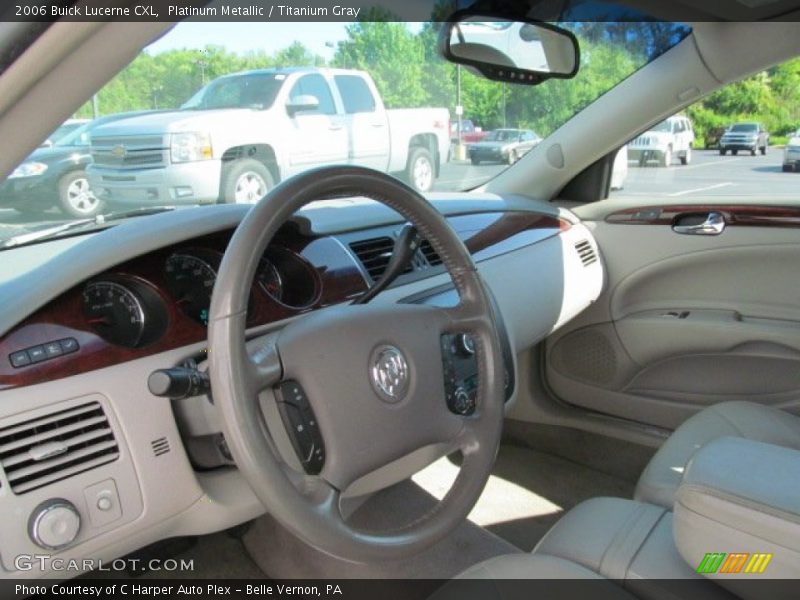 Platinum Metallic / Titanium Gray 2006 Buick Lucerne CXL