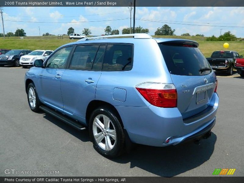 Wave Line Pearl / Sand Beige 2008 Toyota Highlander Limited
