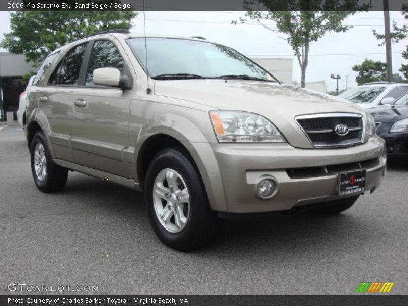 Sand Beige / Beige 2006 Kia Sorento EX