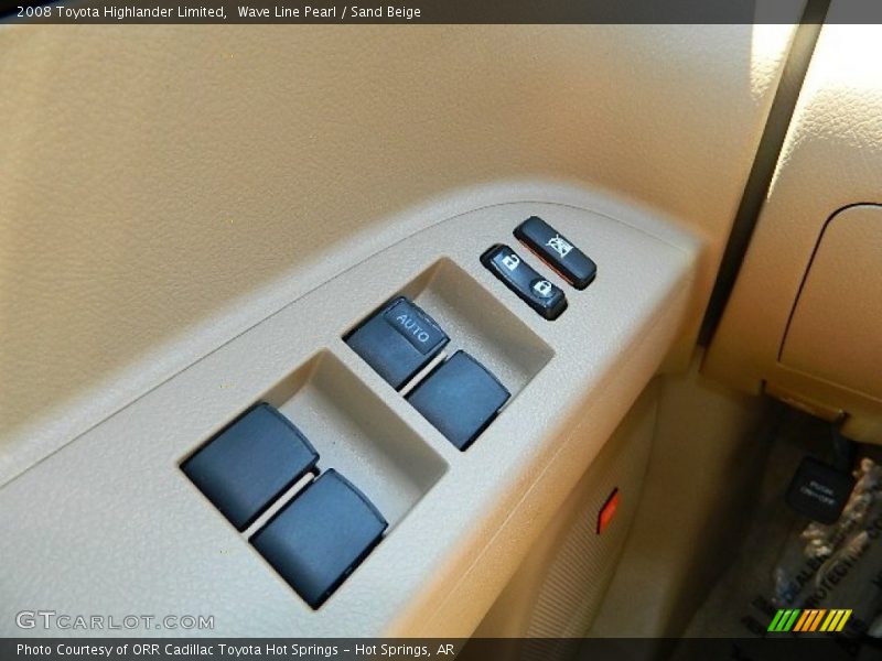 Wave Line Pearl / Sand Beige 2008 Toyota Highlander Limited