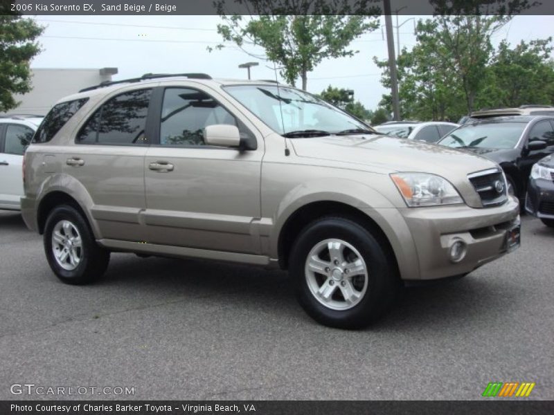 Sand Beige / Beige 2006 Kia Sorento EX